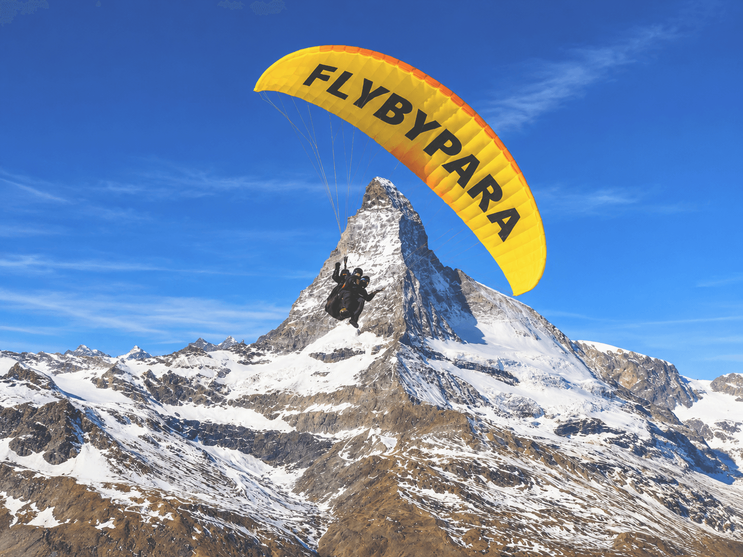 Paragliding in Zermatt